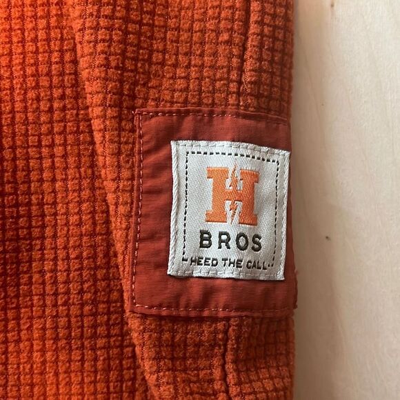 ‎Howler Bros Vapors Polarfleece Orange  Shirt Size XL - Picture 6 of 6